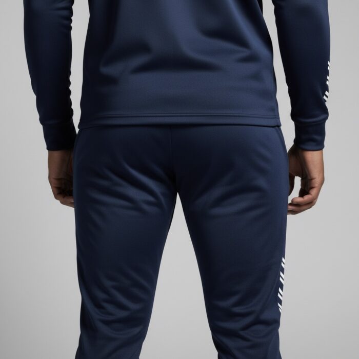 Men Navy Blue Track Suit Pant - Image 3