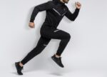 Men's Black Tracksuit Pants