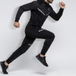 Men's Black Tracksuit Pants