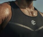 Men's Black Workout, Breathable Sleeveless Top - Image 4