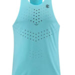 Men's Green Workout, Breathable Sleeveless Top
