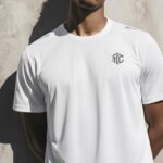 Men's White Breathable T-shirt