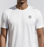 Men's White Breathable T-shirt - Image 2