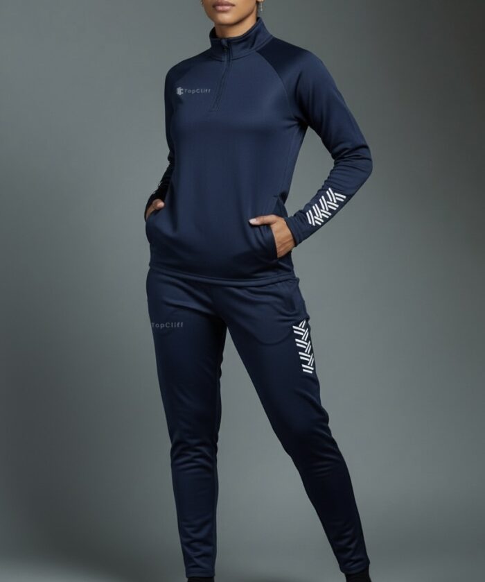 Navy Blue Tracksuit pair - Image 4